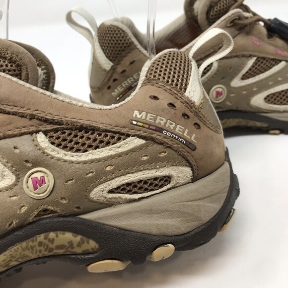 Merrell Women's Siren Athena Hiking Shoes Size 7.5 Brown Athletic Trail Vilbram - Picture 9 of 10